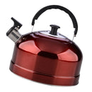 Whistling Kettle Stainless Steel Coffee Juice Tea Teapot Cookware 4L