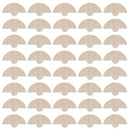40pcs Natural Disposable Coffee Paper Cone Filters
