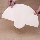 40pcs Natural Disposable Coffee Paper Cone Filters