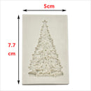 Silicone Christmas Tree Mold Soap Clay Chocolate Mould Sugarcraft Baking Tool DIY Xmas Party Cake Decoration