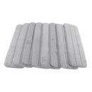8 Pack Microfiber Mop Pads Head, Wet Dry Mops Refill for Deerma Water Spray Mop Sweeper, Gray