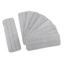 8 Pack Microfiber Mop Pads Head, Wet Dry Mops Refill for Deerma Water Spray Mop Sweeper, Gray