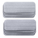 8 Pack Microfiber Mop Pads Head, Wet Dry Mops Refill for Deerma Water Spray Mop Sweeper, Gray
