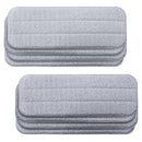 8 Pack Microfiber Mop Pads Head, Wet Dry Mops Refill for Deerma Water Spray Mop Sweeper, Gray