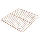 Stainless Steel Wire Cooling Rack for Baking fits Half Sheet Pans Cool Cookies Cakes Breads Oven Safe for Cooking