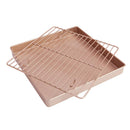 Stainless Steel Wire Cooling Rack for Baking fits Half Sheet Pans Cool Cookies Cakes Breads Oven Safe for Cooking