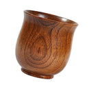 Natural Solid Wood Wooden Tea Cup Wine Mug 150ml Home Kitchen Restaurant Water Drinks Beverage Drinking Mugs, 150ml
