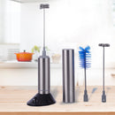6pcs/set Milk Cappuccino Makers Electric Semi-automatic Handheld Foamer