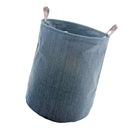 Laundry Hamper Basket with Handles, Durable Dirty Clothes Box for Bathroom Bedroom Home, 13.78 x 17.72 inch