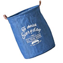 Portable Laundry Basket Hamper, Clothes Bin, Home Handy Sorter and Organizer Bathroom 35cm x 45cm