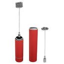Handheld Milk Frother - Battery Powered Electric Drink Mixer Whisk, Mini Blender Foamer for Cappuccino, Frappe, Latte, Matcha and Coffee Foam Maker