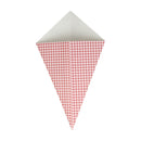50pcs Disposable Fried Chicken Chips Taper Paper Bag Packaging Wrapping
