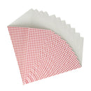 50pcs Disposable Fried Chicken Chips Taper Paper Bag Packaging Wrapping