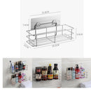 Shower Basket Shelf for Shampoo Conditioner Bathroom Kitchen Storage Organizer Stainless Steel