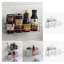 Shower Basket Shelf for Shampoo Conditioner Bathroom Kitchen Storage Organizer Stainless Steel