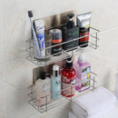Shower Basket Shelf for Shampoo Conditioner Bathroom Kitchen Storage Organizer Stainless Steel