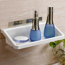 Easy Eco Life Suction Cup Floating Shelf Bathroom Shower Rack Window Mirror Wall Corner Mounted