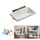Easy Eco Life Suction Cup Floating Shelf Bathroom Shower Rack Window Mirror Wall Corner Mounted