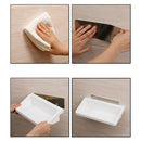 Easy Eco Life Suction Cup Floating Shelf Bathroom Shower Rack Window Mirror Wall Corner Mounted