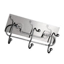 Wall/Door Mounted Coat Racks, Towel Hooks - Stainless Steel - Self Adhesive