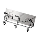 Wall/Door Mounted Coat Racks, Towel Hooks - Stainless Steel - Self Adhesive