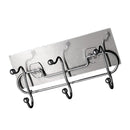 Wall/Door Mounted Coat Racks, Towel Hooks - Stainless Steel - Self Adhesive