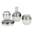 4pcs Bathroom Accessory Set Soap Dish Dispenser Tumbler Toothbrush Holder