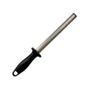 10 Inch Sharpener Steel, Diamond Sharpening Professional Sharpener Rod, Honing Rod for Sharpening Kitchen Cutting Chopping Tools