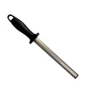 10 Inch Sharpener Steel, Diamond Sharpening Professional Sharpener Rod, Honing Rod for Sharpening Kitchen Cutting Chopping Tools