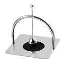Bathroom Toilet Paper Holder Tissue Stand Stainless Steel Table Towel Case