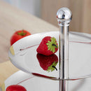 3 Tier Stainless Steel Cake Stand Fruit Plate Wedding Birthday Party Decor