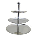 3 Tier Stainless Steel Cake Stand Fruit Plate Wedding Birthday Party Decor