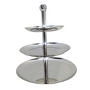 3 Tier Stainless Steel Cake Stand Fruit Plate Wedding Birthday Party Decor