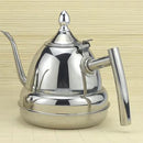 1.2L Stainless Steel Cold Water Kettle Infuser Teapot Coffee Pot Restaurant, Vintage, Thermal Carafe Dishwasher Safe