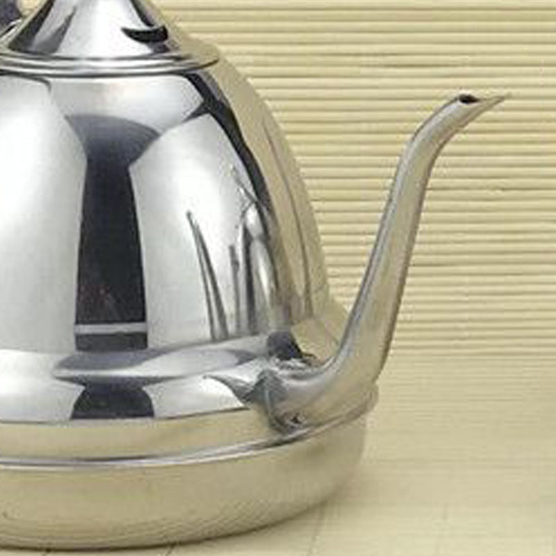1.2L Stainless Steel Cold Water Kettle Infuser Teapot Coffee Pot Restaurant, Vintage, Thermal Carafe Dishwasher Safe