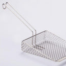 Stainless Steel Food French Fries Frying Basket Kitchen Mesh Strainer Shovel, Multipurpose, Onion Rings & More