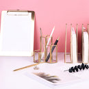Pen Pencil Holder For Desk Glass Home Office Desk Pen Organizer Holders, Makeup Brush Storage, Indoor Small Plant Pot
