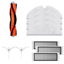 10pcs/pack Main Brush + HEPA Filter + Side Brushes + Mopping Pad for XIAOMI Robot Vacuum Cleaner, Replacement Part