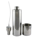 Olive Oil Dispenser Stainless Steel Oil Sprayer Vinegar Bottle for Cooking Baking Oil Sprayer Bottles, 250ml, Silver