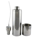 Olive Oil Dispenser Stainless Steel Oil Sprayer Vinegar Bottle for Cooking Baking Oil Sprayer Bottles, 250ml, Silver