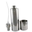 Olive Oil Dispenser Stainless Steel Oil Sprayer Vinegar Bottle for Cooking Baking Oil Sprayer Bottles, 250ml, Silver