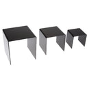 3Pcs Acrylic Polish Rack Tabletop Display Shelves Organizer for Essential Oil Cosmetic Dropper Bottle