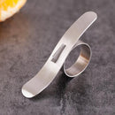 Set of 2 Orange Slicer Cutter Divider - Stainless Steel Sharp Splitter - Practical Kitchen Tool