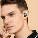 Bakeey M9 TWS Wireless bluetooth 5.0 Earphone HiFi Heavy Bass Earbuds LED Display Smart Touch Type-C Headphone with Mic