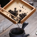 Bamboo Serving Tray Gongfu Style Tea Tabletop Natural Wooden Breakfast Serving Plate, loose Tea Collections Tray, Tea Tools