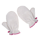 1 Pair Kitchen Bamboo Fiber Cleaning Gloves with Waterproof Lining - Household Thickening Nonslip Dishwashing Glove