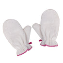 1 Pair Kitchen Bamboo Fiber Cleaning Gloves with Waterproof Lining - Household Thickening Nonslip Dishwashing Glove