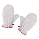 1 Pair Kitchen Bamboo Fiber Cleaning Gloves with Waterproof Lining - Household Thickening Nonslip Dishwashing Glove