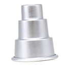 Mini 3-Tier Wedding Cake Tins Pudding Pan Baking Muffin Bakeware Mold Kitchen Bakery Baking Mold Pans
