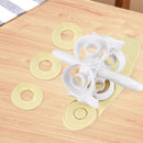 Plastic 6 Holes Doughnut Mold Rapid Forming Nonstick Bread Donut Cutter Tool